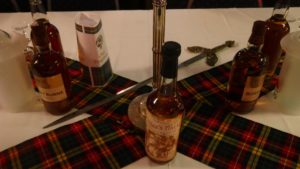 Insignien des Burns Supper der Clansmen